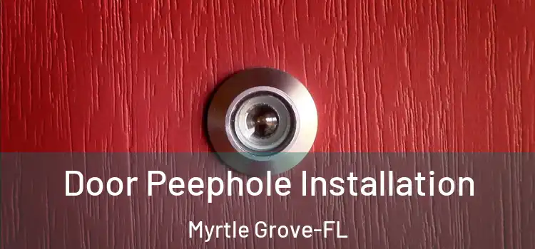Door Peephole Installation Myrtle Grove-FL